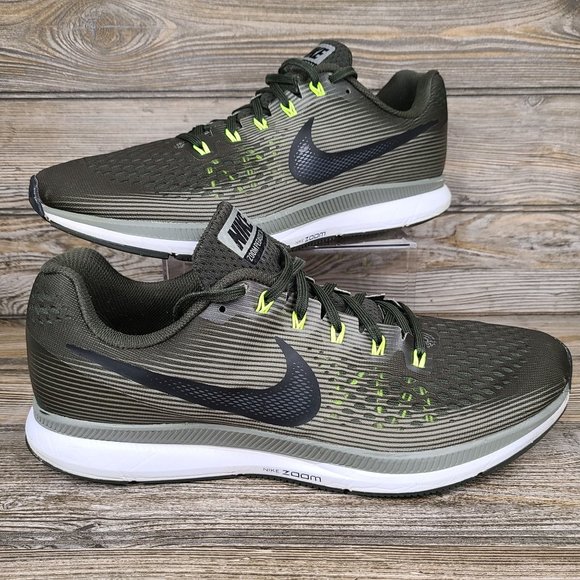 Nike Other - Nike Zoom Pegasus 34 Green Sneakers Mens Size 13